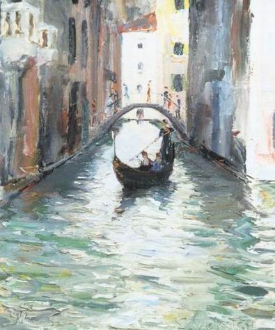 Venice Scene oil painting
